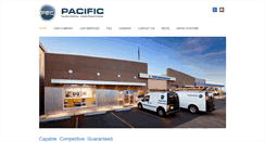 Desktop Screenshot of pacificelectrical.com